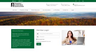 Vermont Apartment Owners Association | Member Login