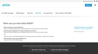 Start using ADDA for your Apartment Complex or ... - ApartmentADDA