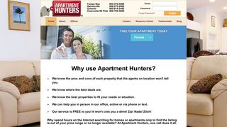 Free help finding apartments in Tampa Bay, Orlando & Gainesville