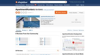ApartmentHunterz Reviews - 9 Reviews of Apartmenthunterz.com ...
