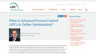What is Advanced Process Control (APC) & Online Optimization ...