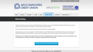 Online Banking « APCO Employees Credit Union