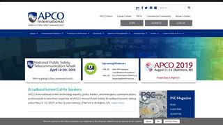 APCO International | Leaders in Public Safety Communications