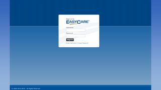 Welcome to EasyCare Online