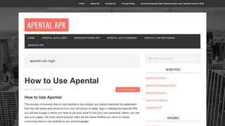 apental calc login Archives - Apental Apk