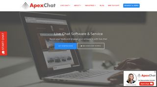 ApexChat | Live Chat Software and Live Chat Agents
