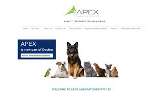 Apex Laboratories | Quality Treatment for all animals