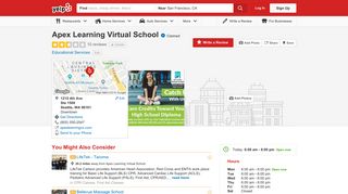 Apex Learning Virtual School - 11 Reviews - Educational Services ...