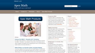 Apex Math — Making math easy to understand