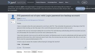 FV2 password out of sync with Login password (no backup account ...