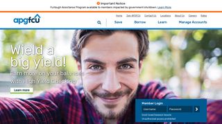 APG Federal Credit Union: Home Page