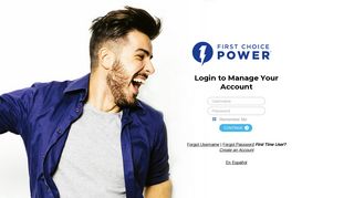 Login To Your Account | First Choice Power
