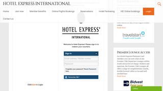 Login - Hotel Express International