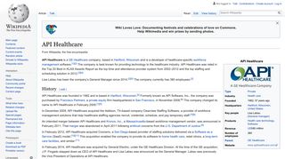 API Healthcare - Wikipedia