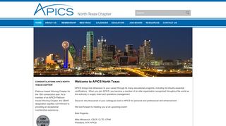 APICS North Texas Chapter - Home Page