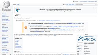APICS - Wikipedia