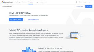 Developer Portal | Developer Portal | Google Cloud
