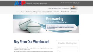American Associated Pharmacies - independent pharmacy cooperative