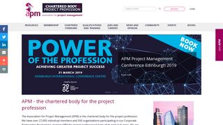 APM | The chartered body for the project profession