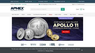 APMEX: Top Gold and Silver Prices Online | Precious Metals Dealer ...