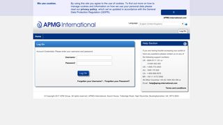 APMG Portal: Log On