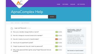 Login and Password – ApnaComplex Support | Help | FAQs | Videos ...
