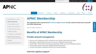 APNIC Membership – APNIC