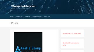 How to Install Apollo Group Kodi Add-on with Screenshots – Whyingo ...