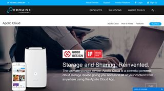 Products - Apollo Cloud - A Safer way to Share and Save | PROMISE ...