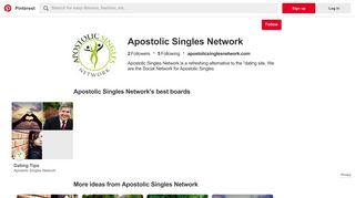Apostolic Singles Network (apostolicsingle) on Pinterest