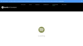 My Dashboard | Spotify for Developers