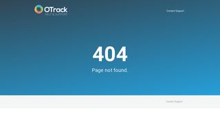 Logging in and Using OTrack - OTrack Help and Support
