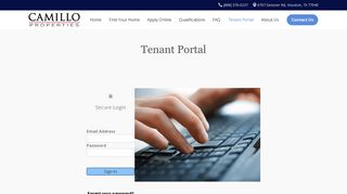 Tenant Portal | Camillo Properties