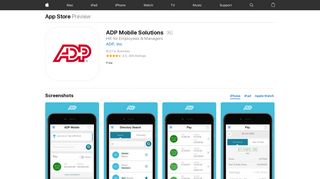 ADP Mobile Solutions on the App Store - iTunes - Apple
