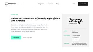 Customer Data Platform - Braze (formerly Appboy) Integration