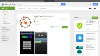 AppBrain SDK demo - Apps on Google Play
