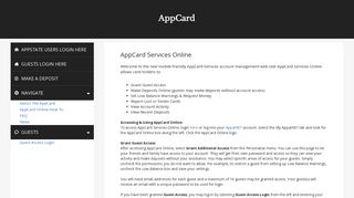 AppCard Services Online - JSA Technologies