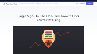 Single Sign-On: The One-Click Growth Hack You're Not Using - Appcues