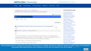 PowerBuilder 2017 R2 login validation started ... - Appeon Community