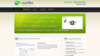 appFiles - workflow management for small business