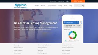Residents & Leasing Management Tools for Property ... - AppFolio