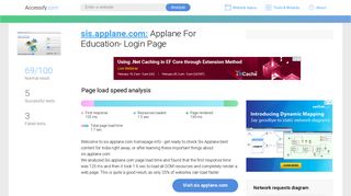 Access sis.applane.com. Applane For Education- Login Page
