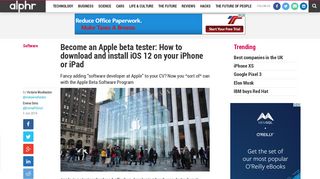 Become an Apple beta tester: How to download and install iOS 12 on ...