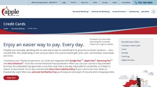 Credit Cards - Apple Federal Credit Union