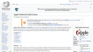 Apple Federal Credit Union - Wikipedia