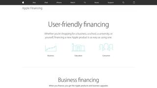 Financing - Apple