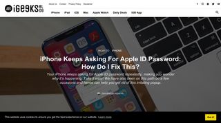 iPhone Keeps Asking For Apple ID Password: How Do I Fix This?