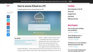 How to access iCloud on a PC | Alphr