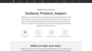 Small and Medium-Sized Business Solutions - Apple