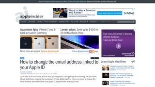 How to change the email address linked to your Apple ID - AppleInsider